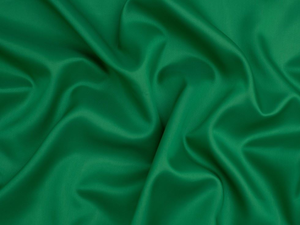 Acetate Taffeta Lining Fabric Emerald Green