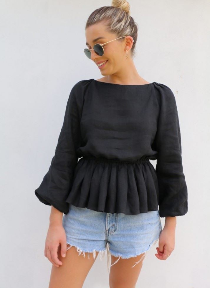 Tessuti Paper Sewing Pattern Hilary Top