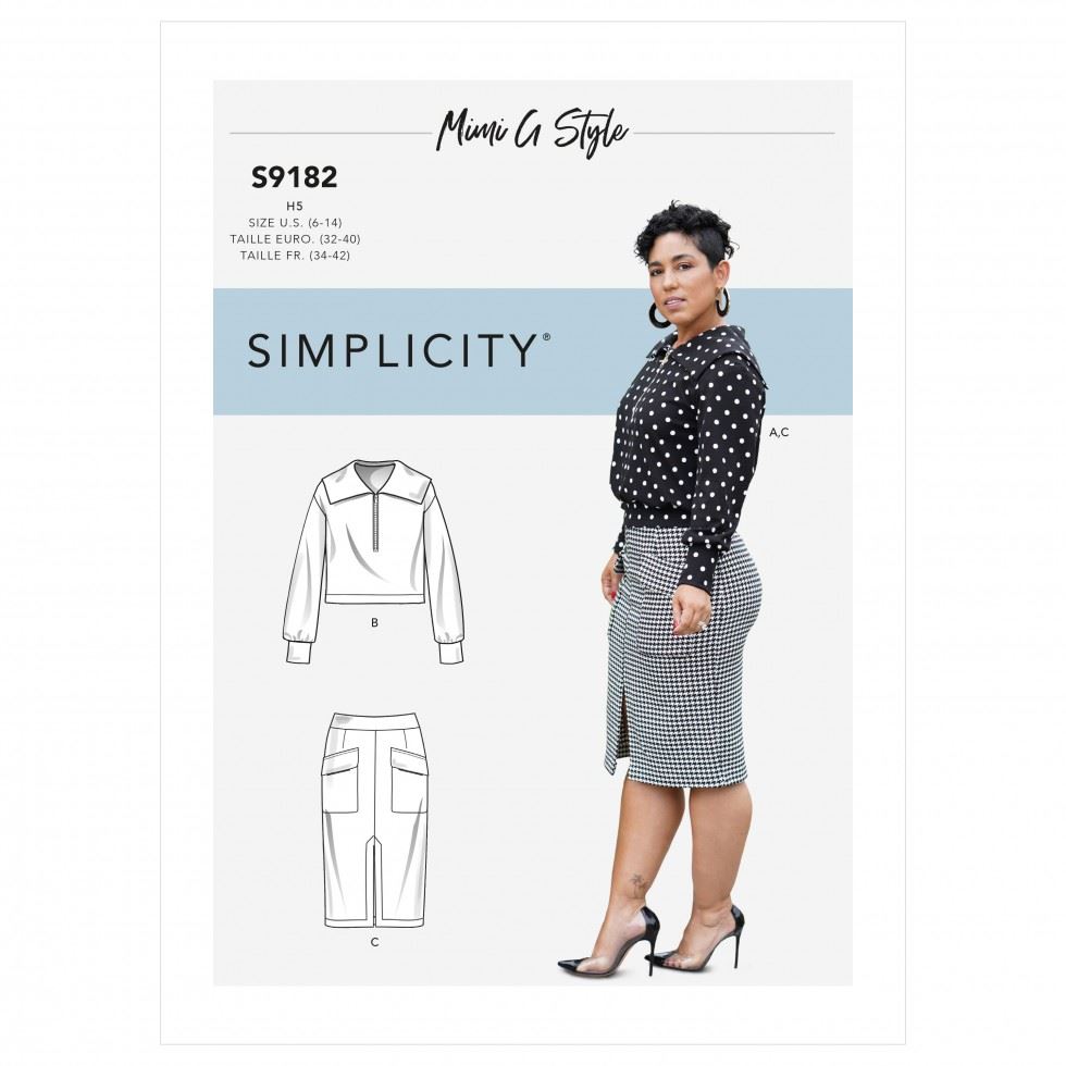 Simplicity Sewing Pattern 9182