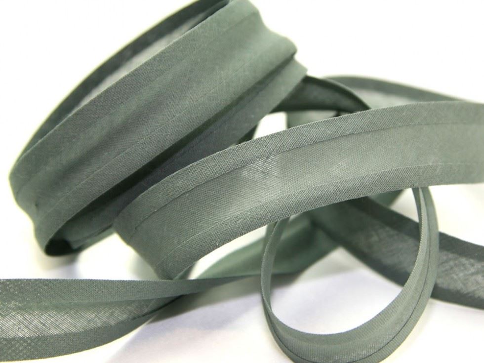 Silver 6344 Cotton Bias Binding Tape (Value Roll)