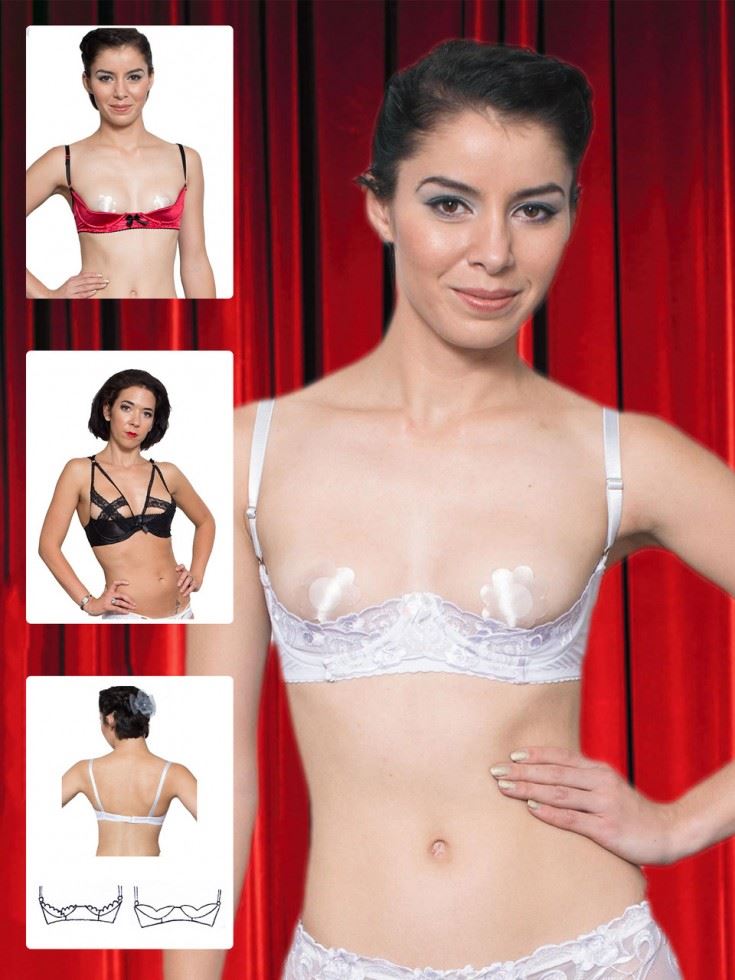 Booby Traps Paper Sewing Pattern Laura Cupless Bra
 
