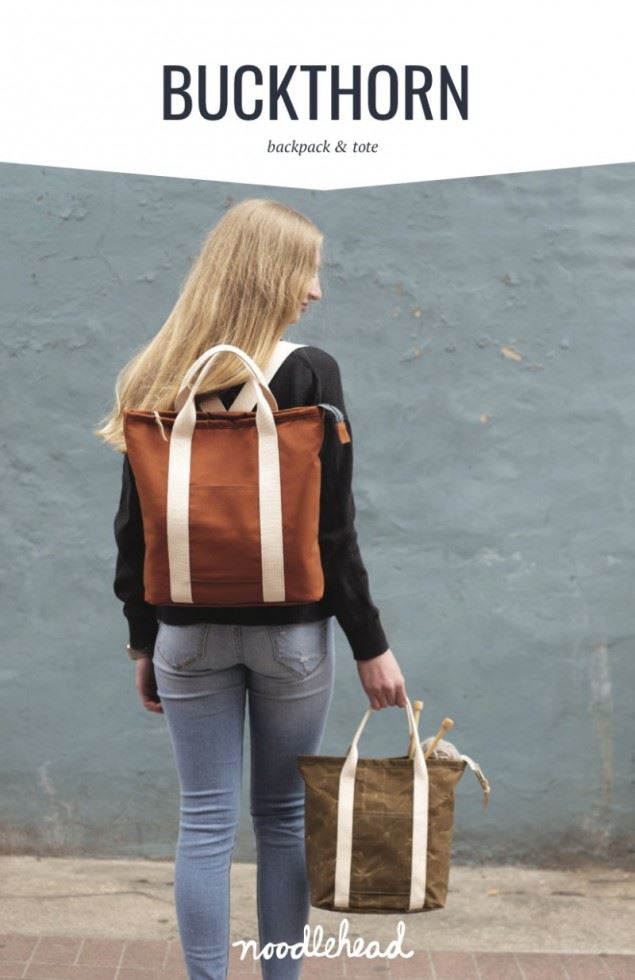 Noodlehead Sewing Pattern Buckthorn Backpack & Tote