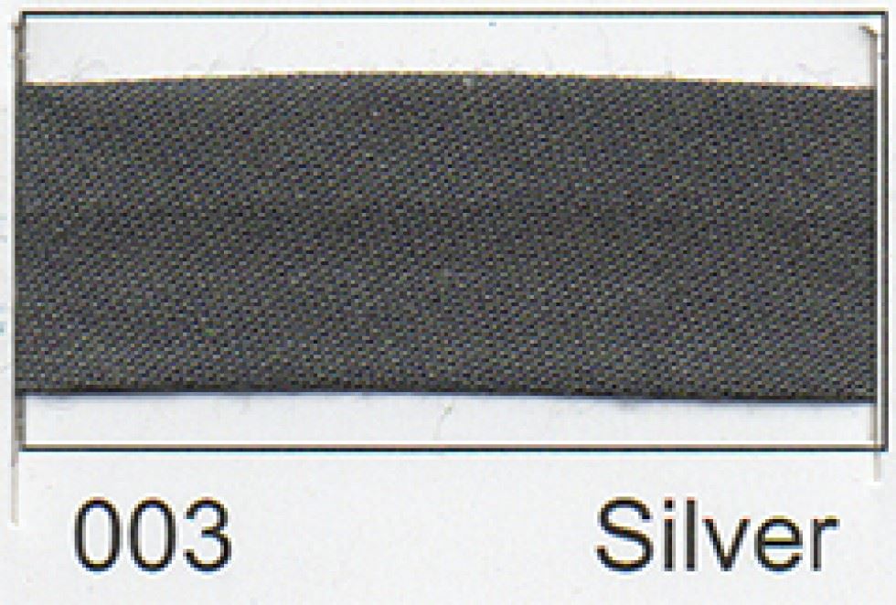 Essential Trimmings Polycotton Bias Binding Tape Silver Grey
 