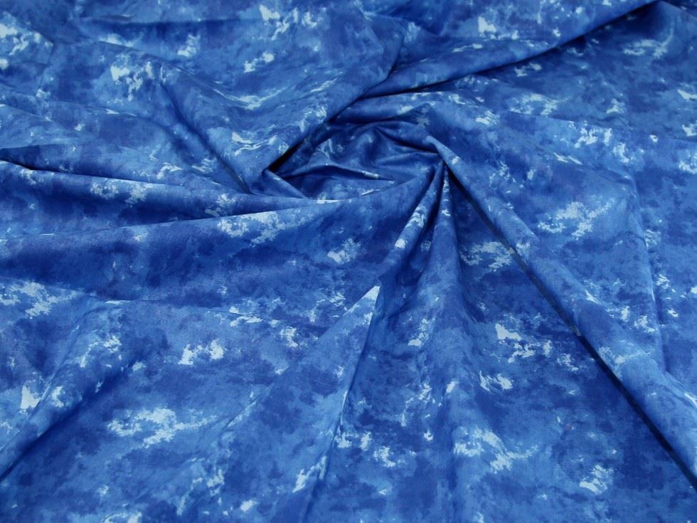 Deadstock 100% Cotton Fabric Royal
 