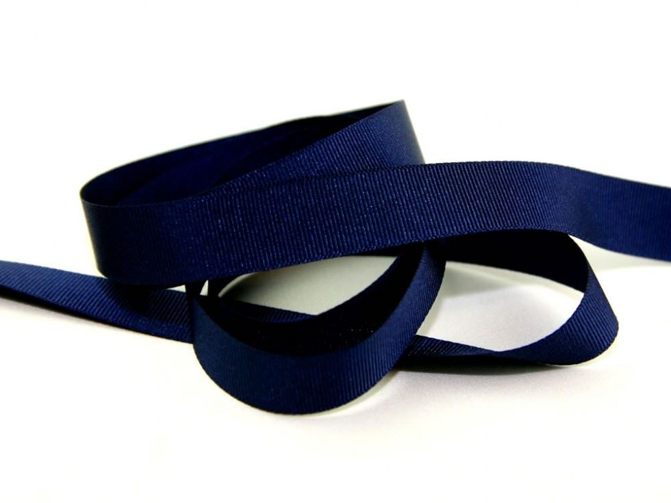 Berisfords 9590 Navy Grosgrain Ribbon