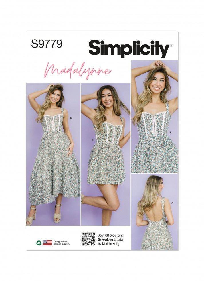 Simplicity Paper Sewing Pattern 9779
 