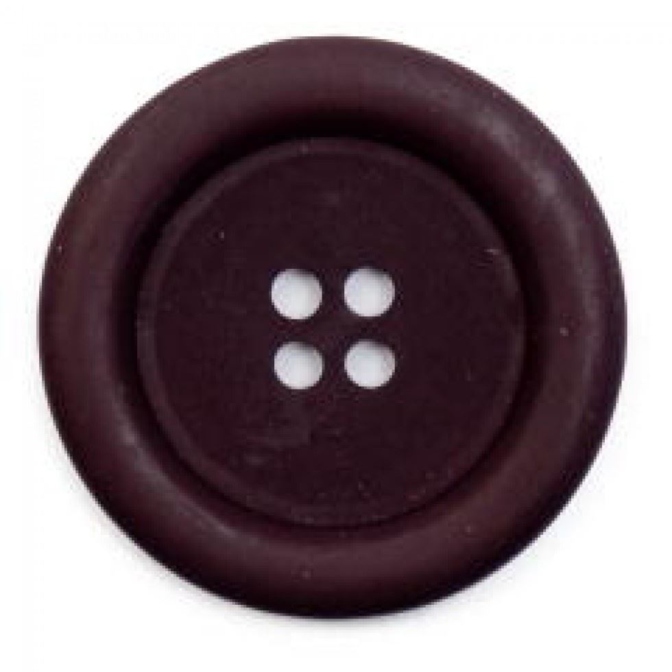 Crendon Round Chunky Coat Buttons (Value Pack) Black