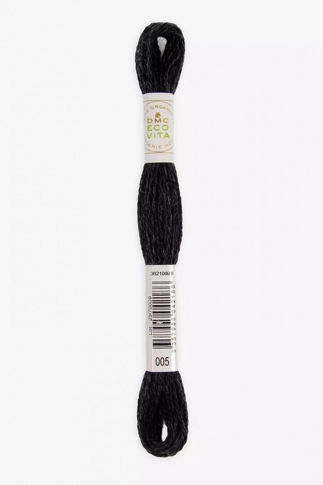 Dmc 5 Eco Vita Organic Wool Embroidery Thread