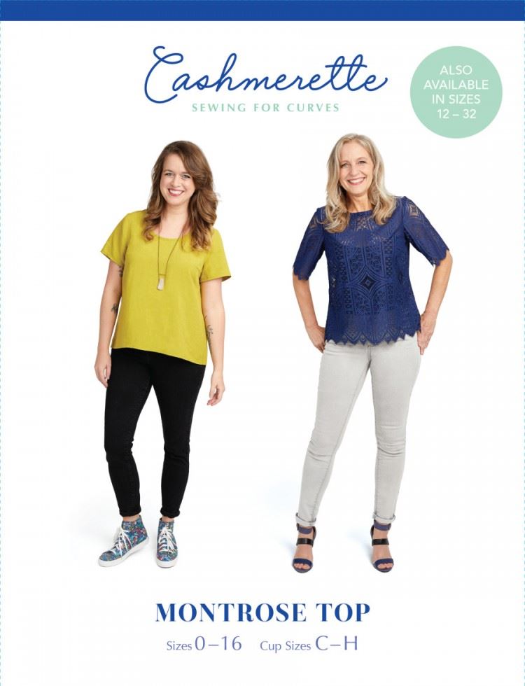 Cashmerette Sewing Pattern Montrose Top
