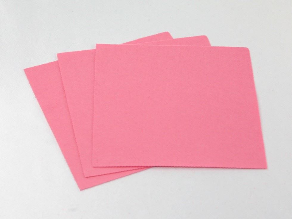 Minerva Core Range Flamingo Pink Self Adhesive 12Inch Felt Fabric Sheets