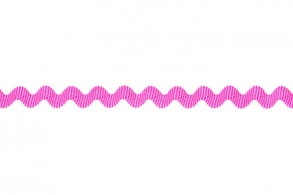 Essential Trimmings Pink Stripy Ric Rac Trim (Value Roll)