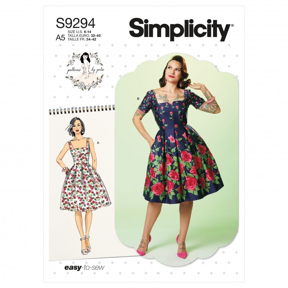 Simplicity Paper Sewing Pattern 9294
 