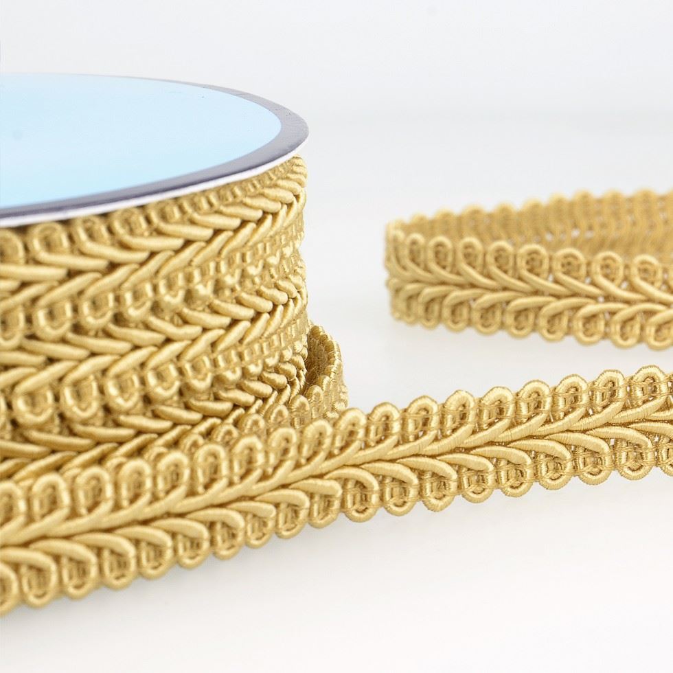 Stephanoise Gimp Braid Trim Dark Beige
