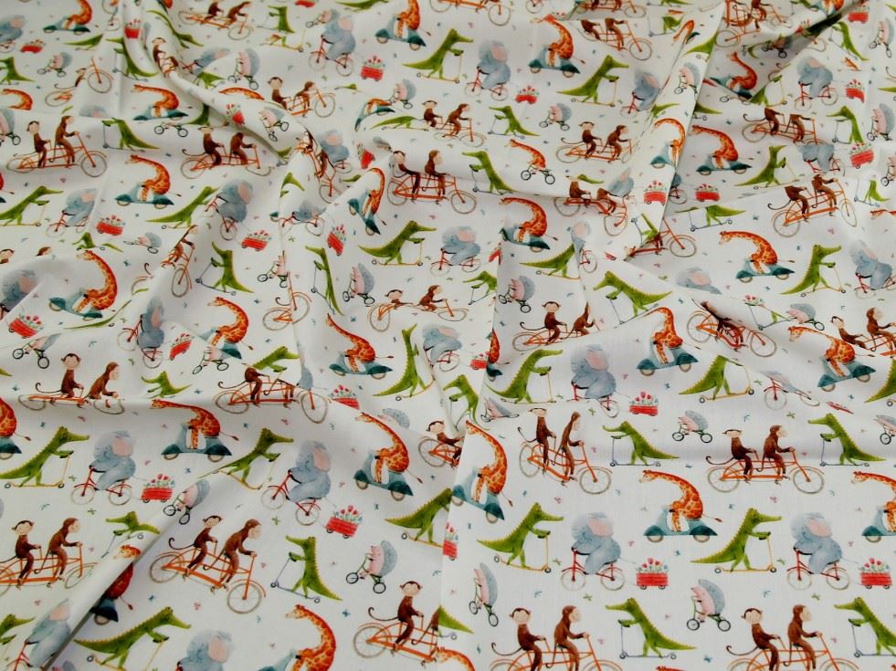 John Louden Multicoloured 100% Cotton Fabric