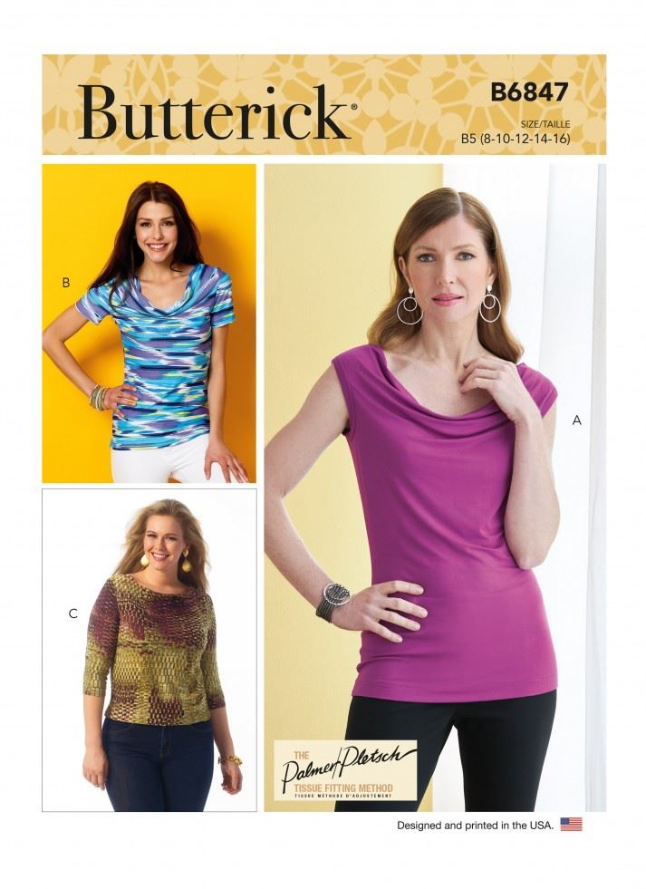 Minerva Sewing Pattern 6847 Butterick Butterick-6847-B5