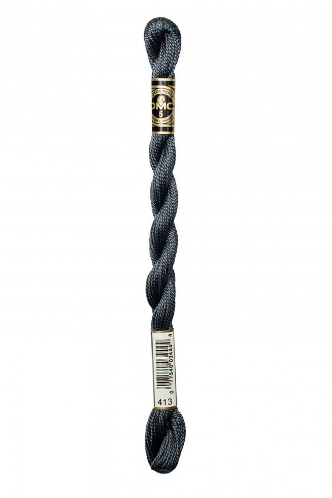 DMC Size 3 Cotton Perle Thread 413
 