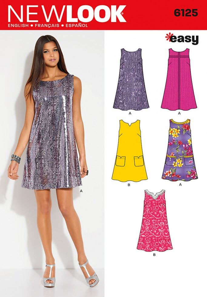 New Look Paper Sewing Pattern 6125
 