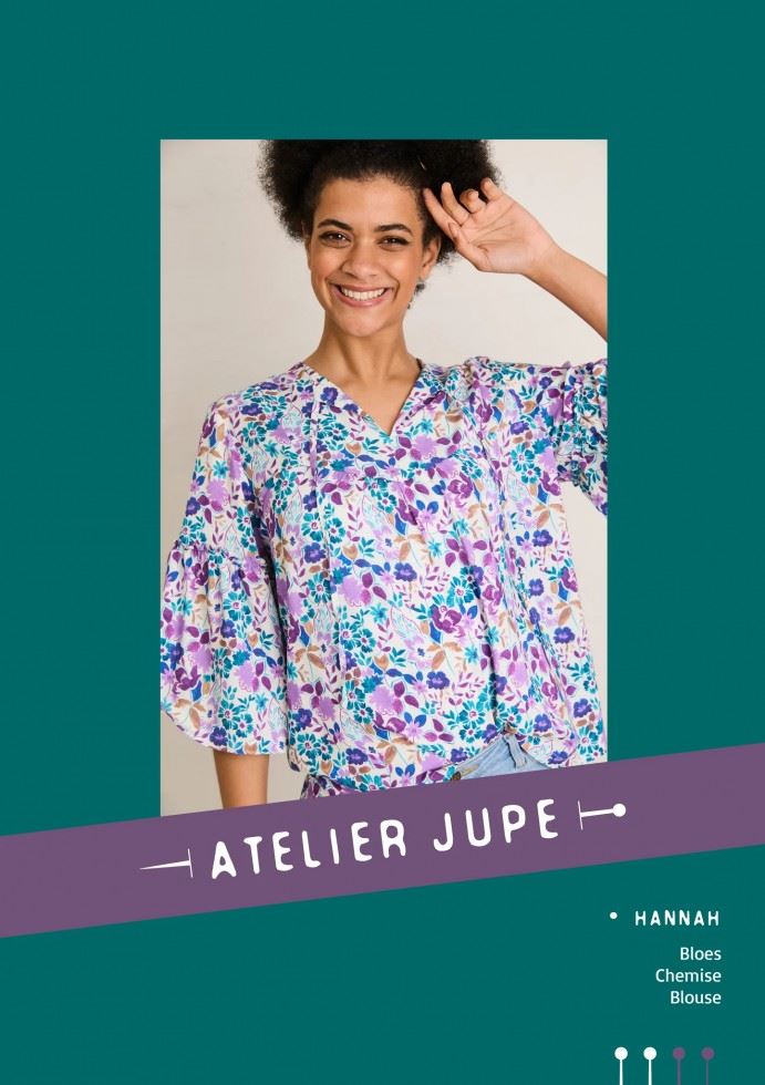 Atelier Jupe Paper Sewing Pattern Hannah Blouse
 