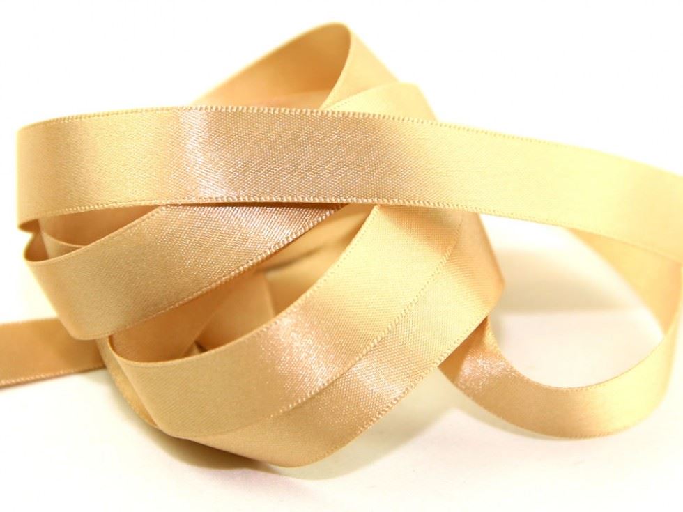 Berisfords 45 Ecru Double Faced Satin Ribbon