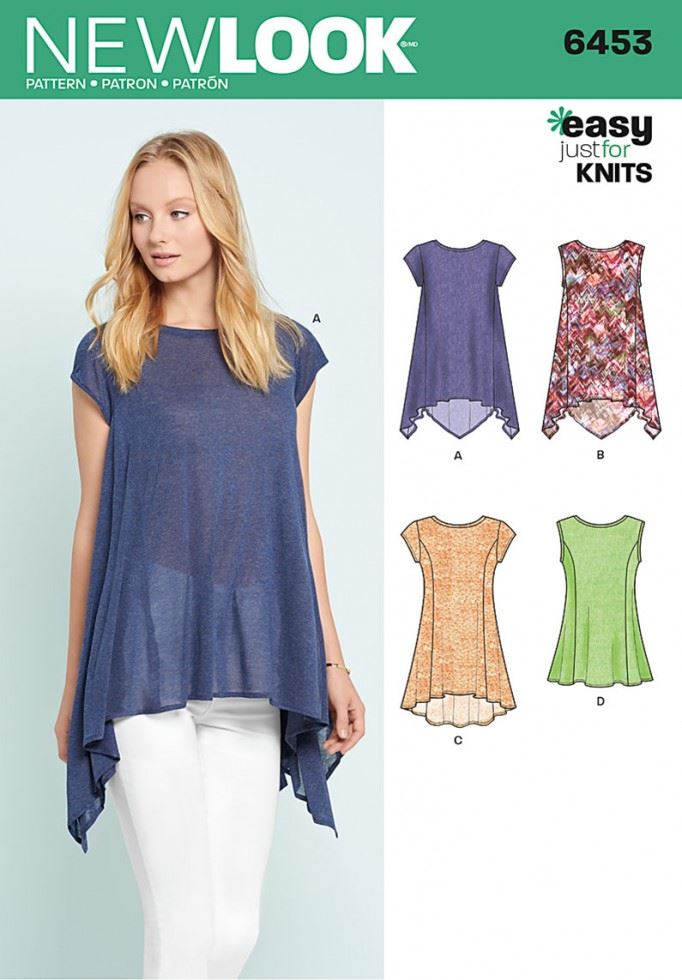 New Look Paper Sewing Pattern 6453
 