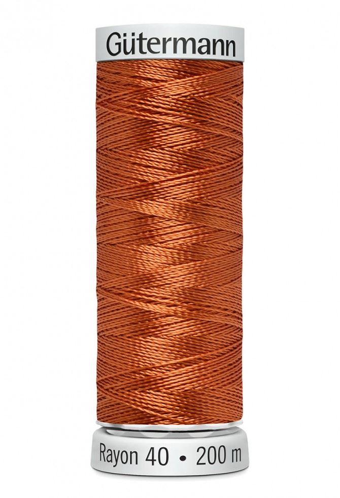 Gutermann 1021 No 40 Sulky Rayon Embroidery Thread