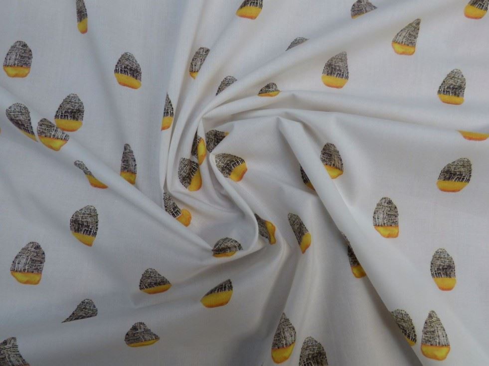 Lady Mcelroy White Marlie Cotton Lawn Fabric
