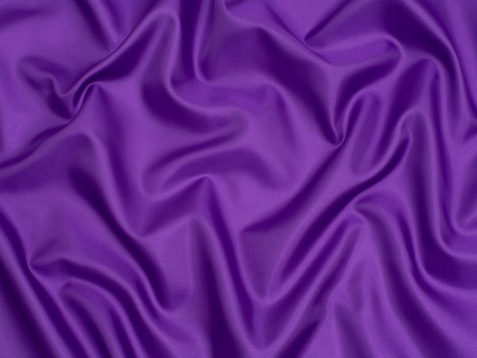 Premium Habotai Lining Fabric Bright Purple
 
