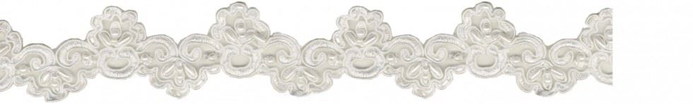 Simplicity White Pearl Embroidery Trim