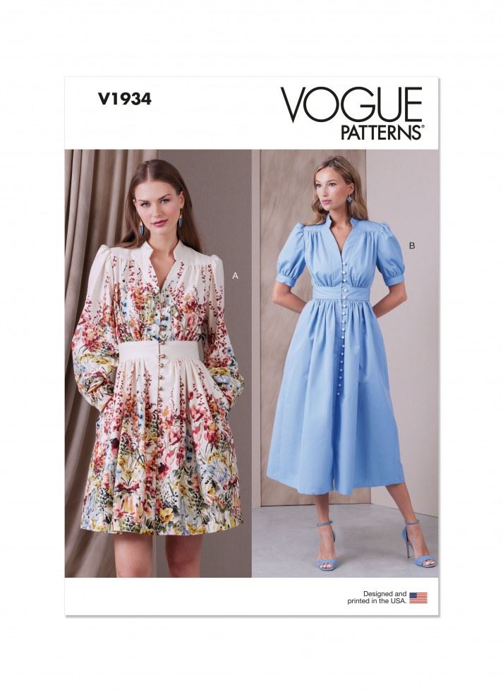 Vogue Paper Sewing Pattern 1934