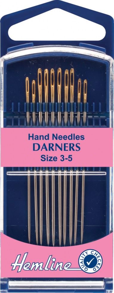 Hemline Gold Darning Needles