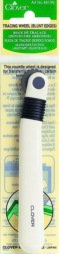 Clover Blunt Edge Tracing Wheel