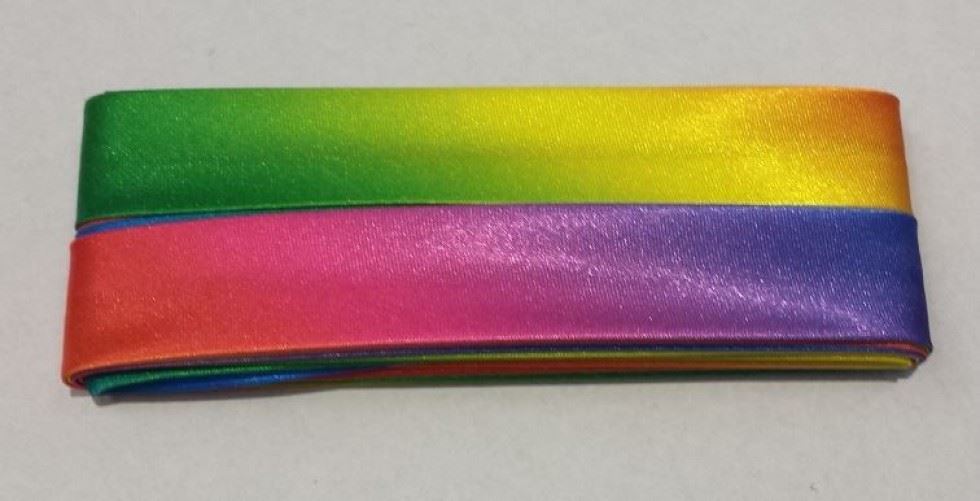 Prym Multicoloured Rainbow Bias Binding Tape