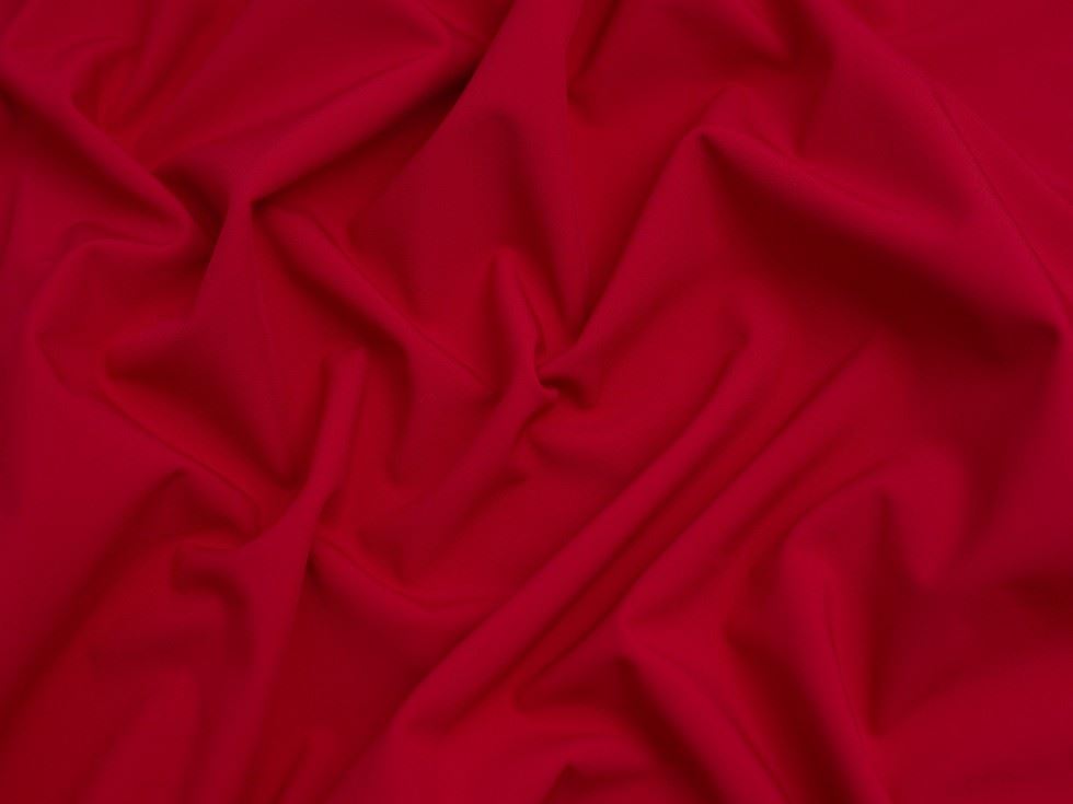 Minerva Core Range Fleece Back Soft Shell Coating Fabric Red
 