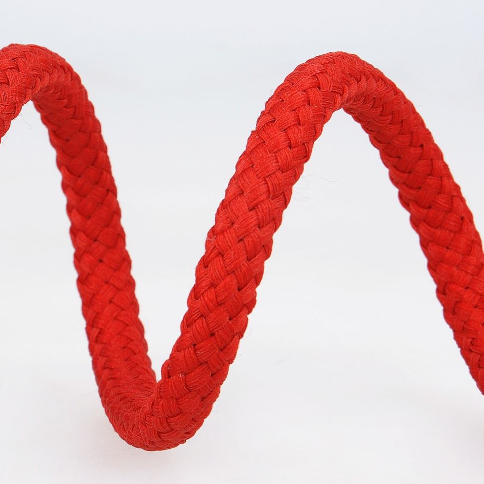 Stephanoise Round Braided Cord Red