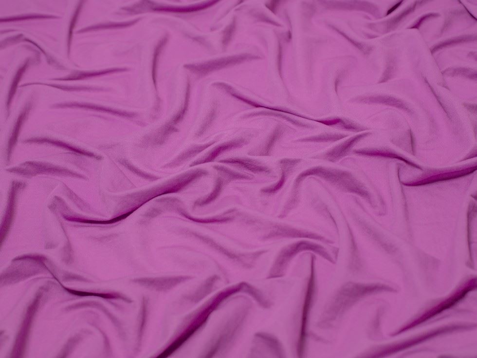 Minerva Core Range Lavender Rayon Nylon Jersey Stretch Knit Fabric