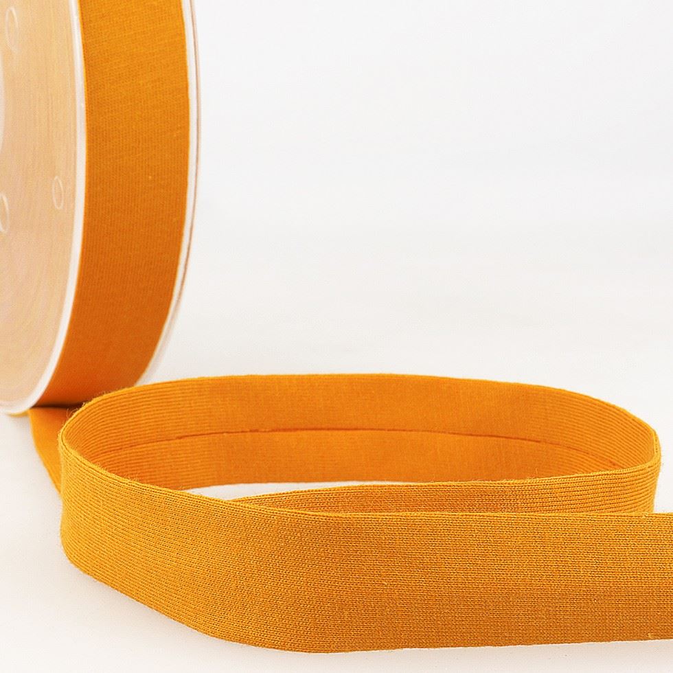 Stephanoise Mustard Cotton Jersey Bias Binding Tape