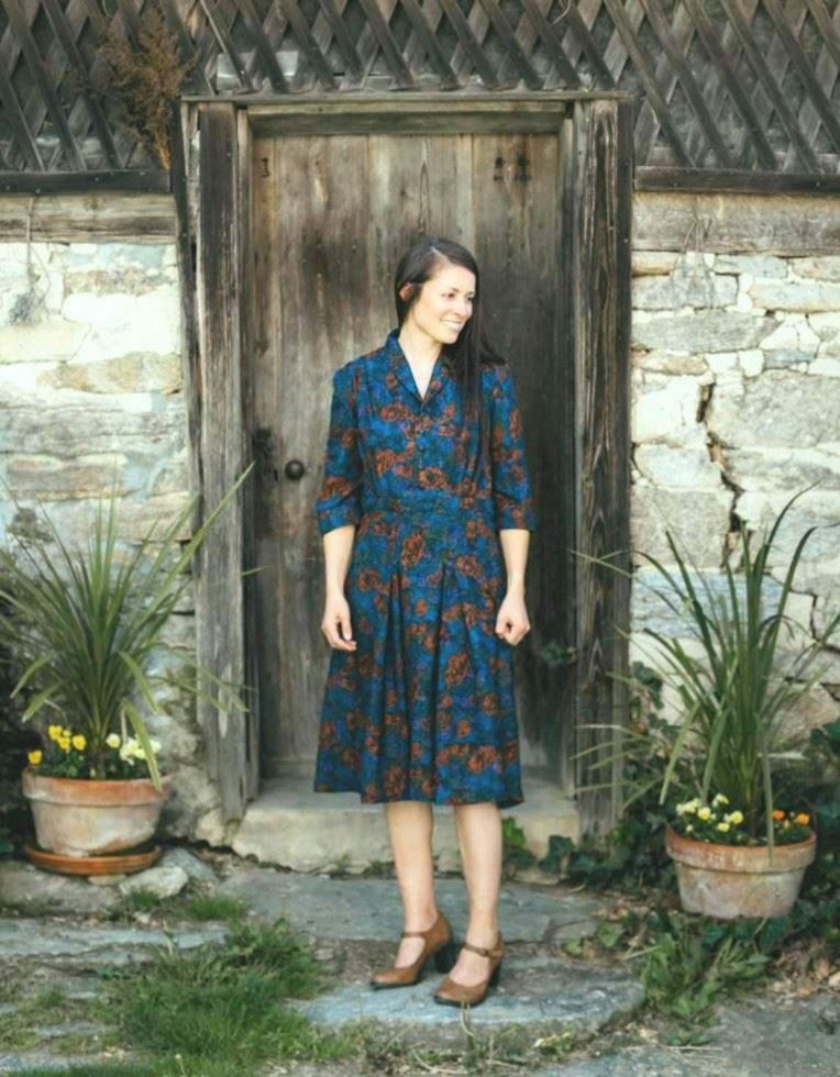 Folkwear Patterns Sewing Pattern Lindy Shirtdress