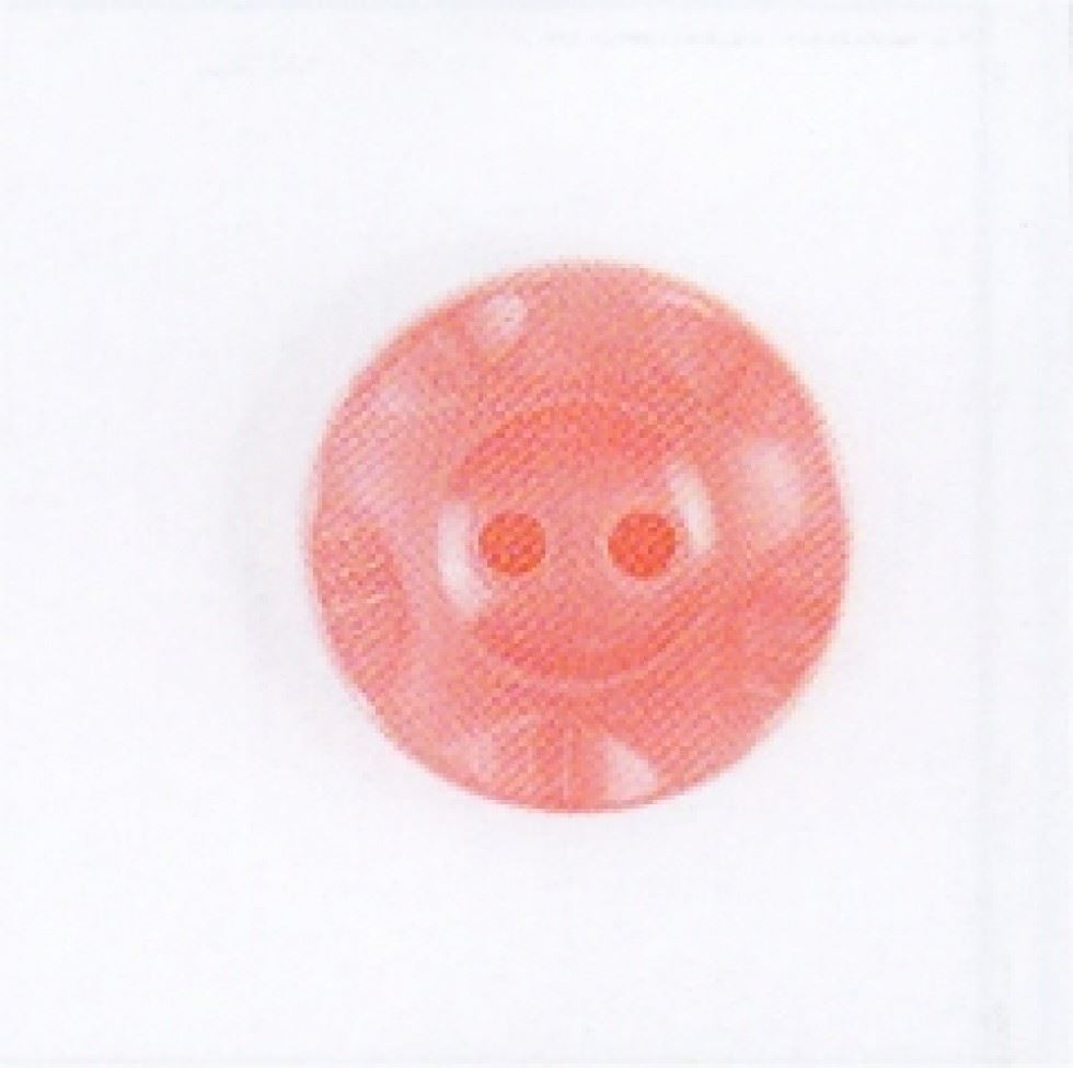 Crendon Pink Round Floral Buttons (Value Pack)