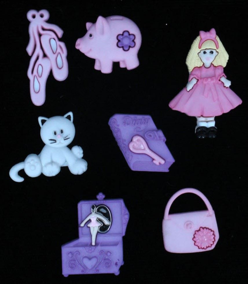 Dress It Up Girls What A Wants Buttons