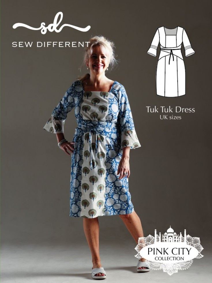 Sew Different Paper Sewing Pattern Tuk Tuk Dress
 