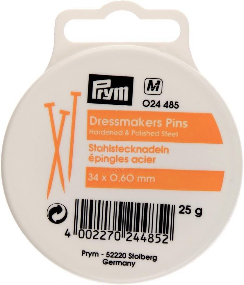 Prym Silver Straight Dressmakers Pins