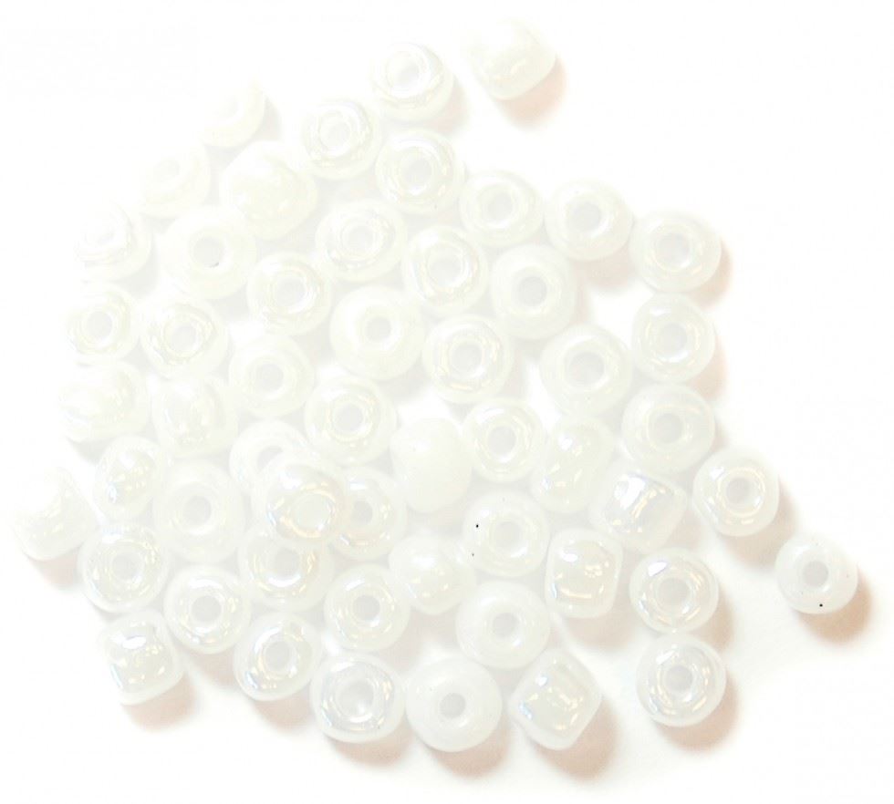 Craft Factory Glass E Beads Pearl
 