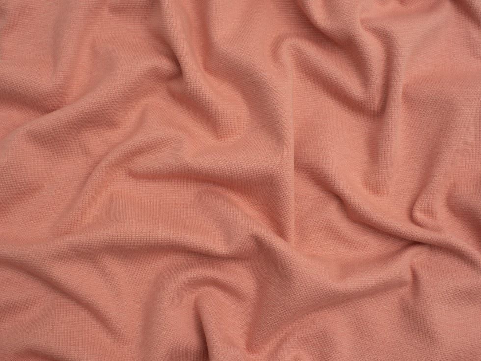 Minerva Core Range Baby Soft Tubular Ribbing Stretch Knit Fabric Rose Pink
 