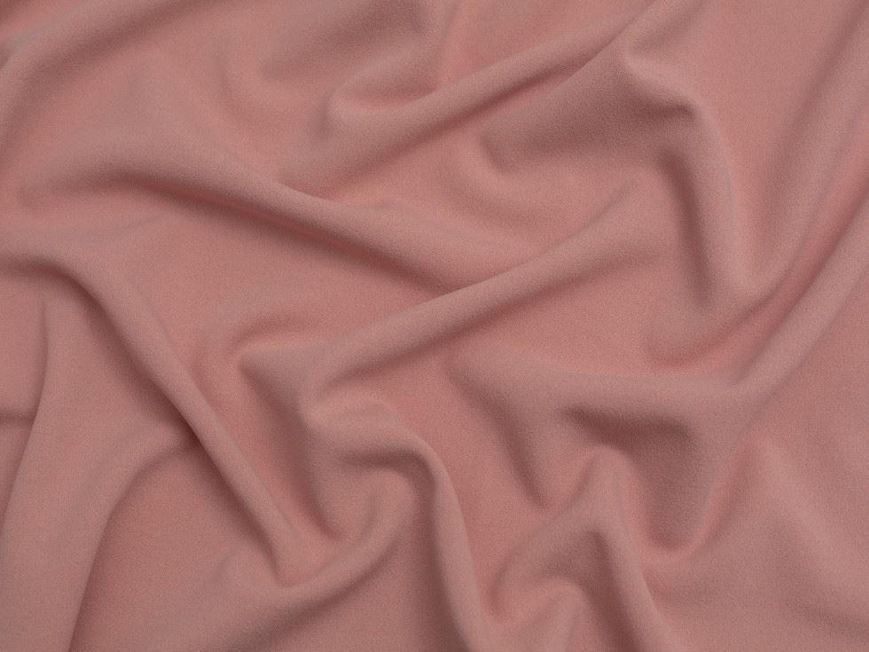Minerva Core Range Heavy Scuba Crepe Stretch Knit Fabric Rose Pink
 