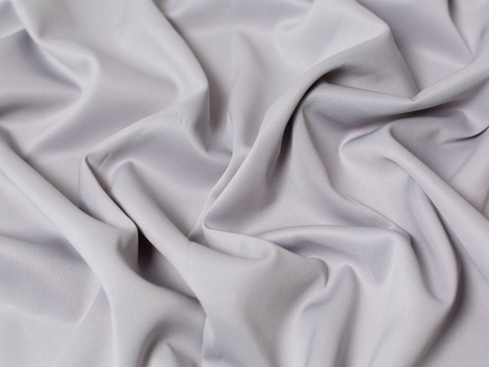 Minerva Core Range Scuba Stretch Knit Fabric Light Grey
 