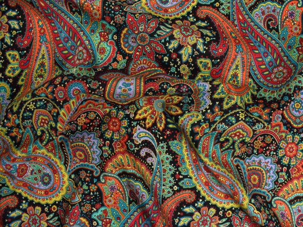 Storrs London Egyptian Cotton Lawn Fabric Red