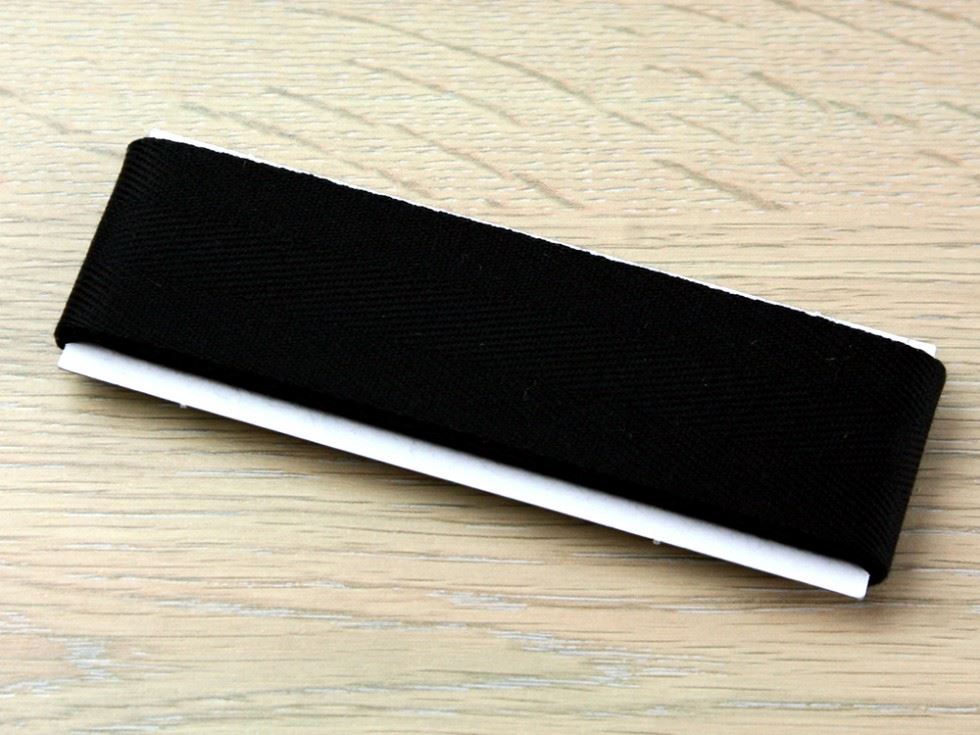 Prym Black Strong Cotton Herringbone Tape