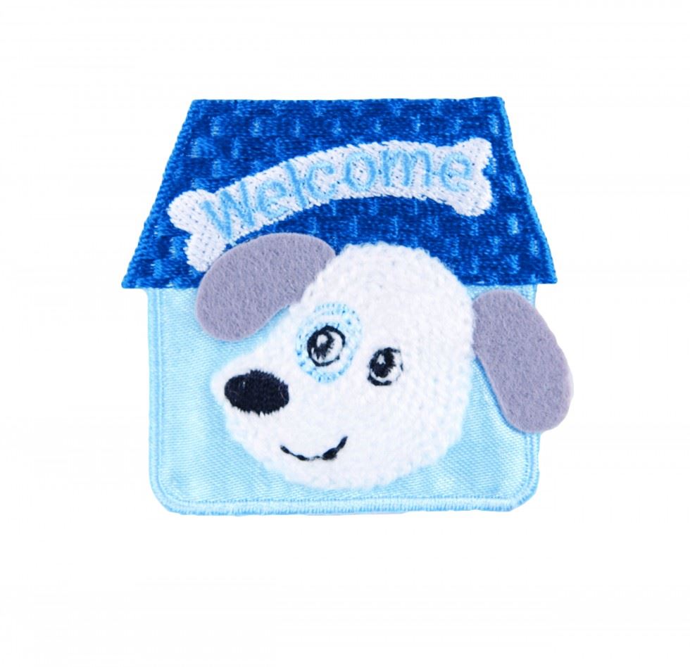 Craft Factory Patch Motif Dog House
 