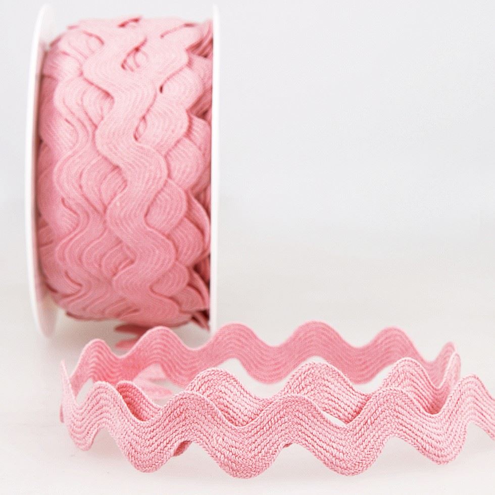 Stephanoise Light Pink Ric Rac Trim