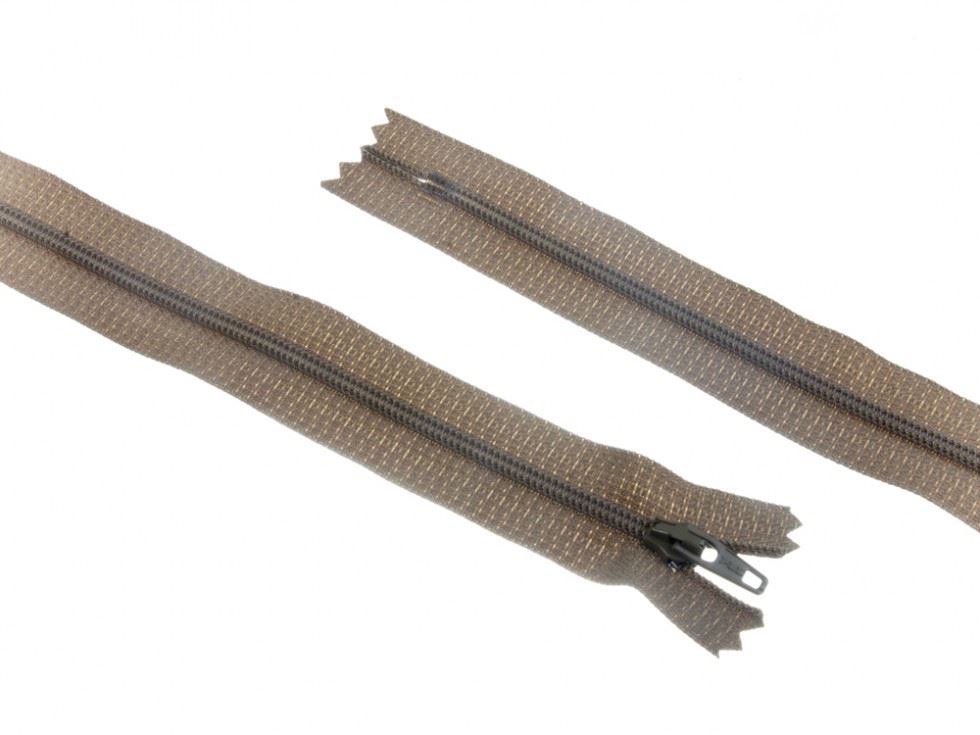 YKK Nylon Closed End Dress Zips Light Khaki